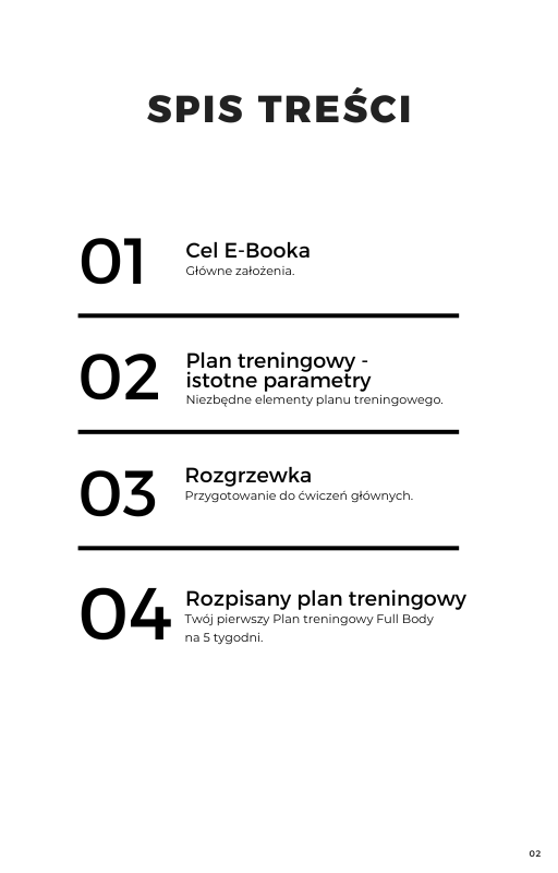 MÓJ PIERWSZY PLAN NA SIŁOWNI 5 TYGODNI